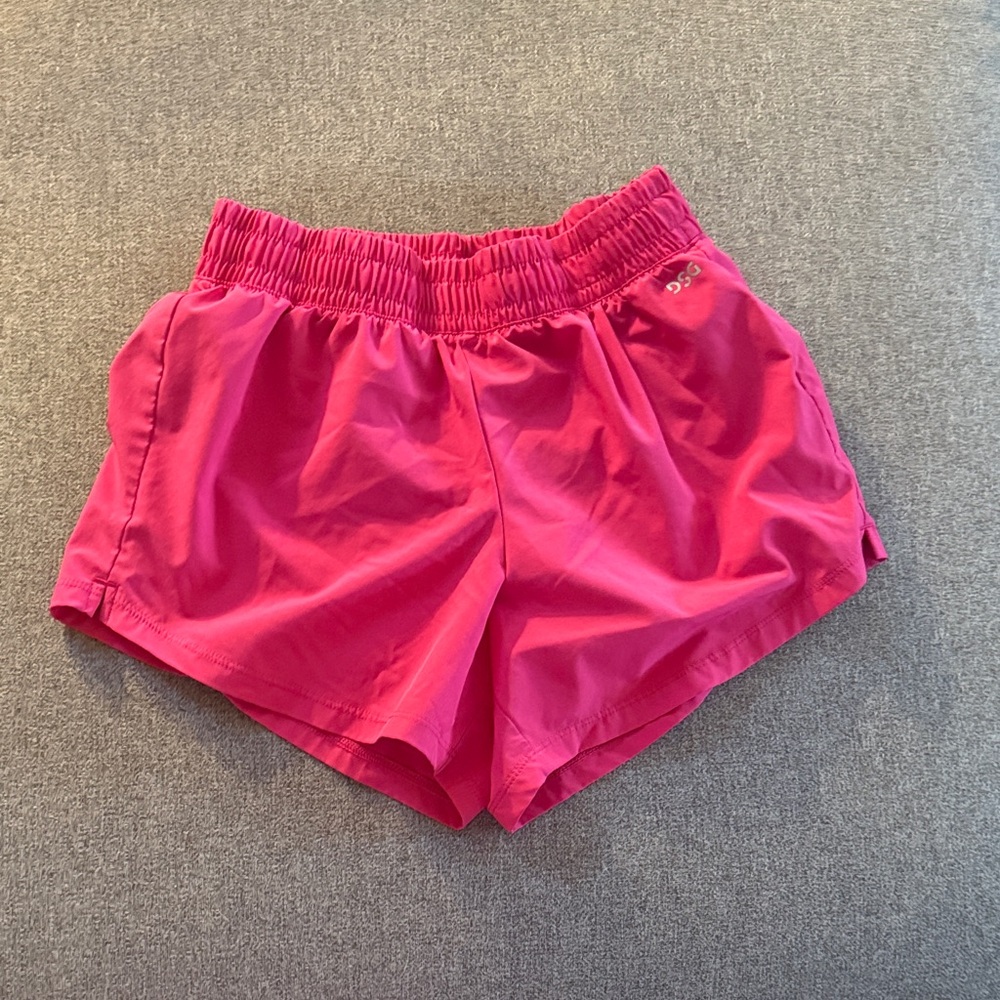 Kids Pink Athletic Shorts